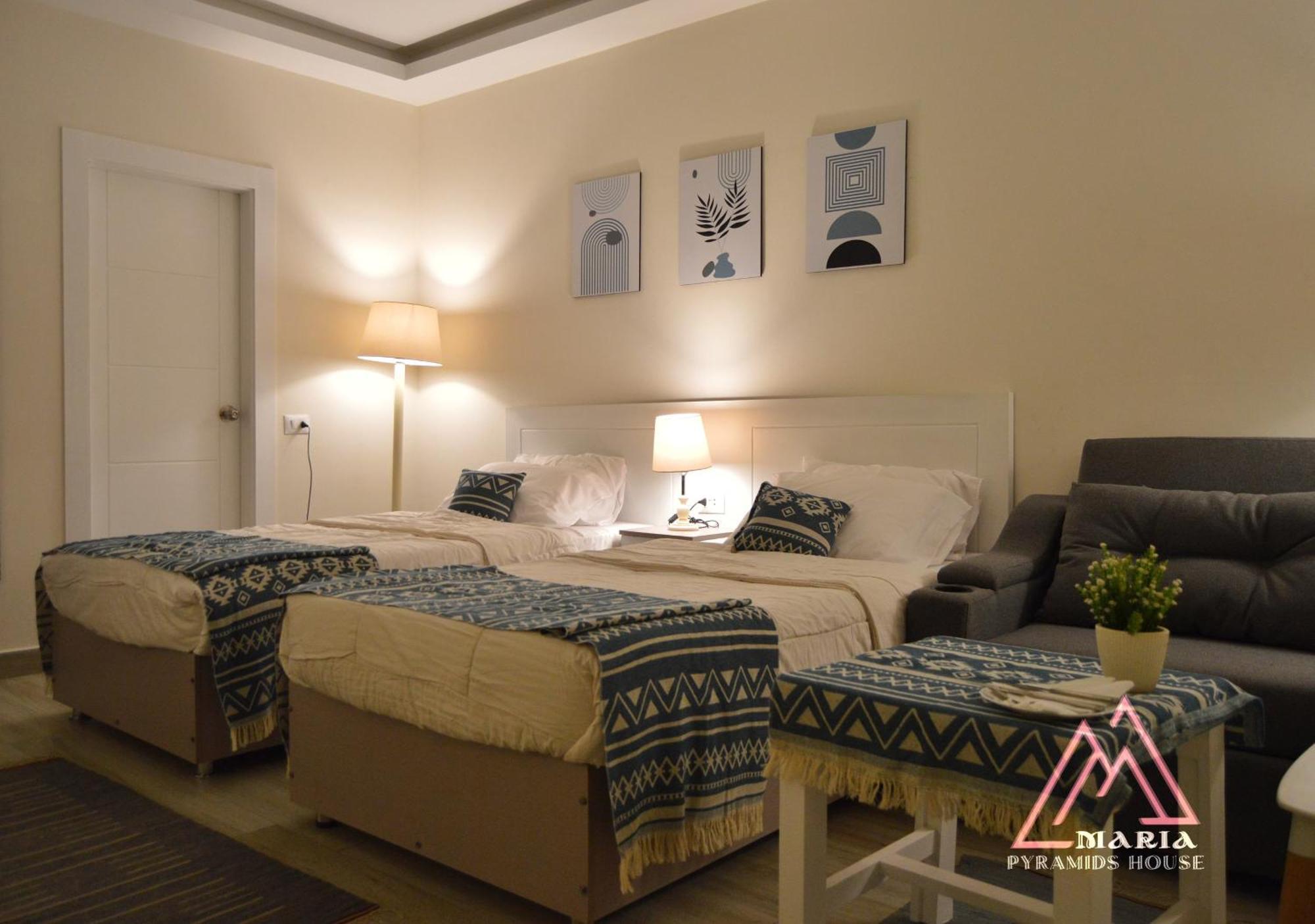 Hotel Maria Pyramids House à Kafret el-Gabal Extérieur photo