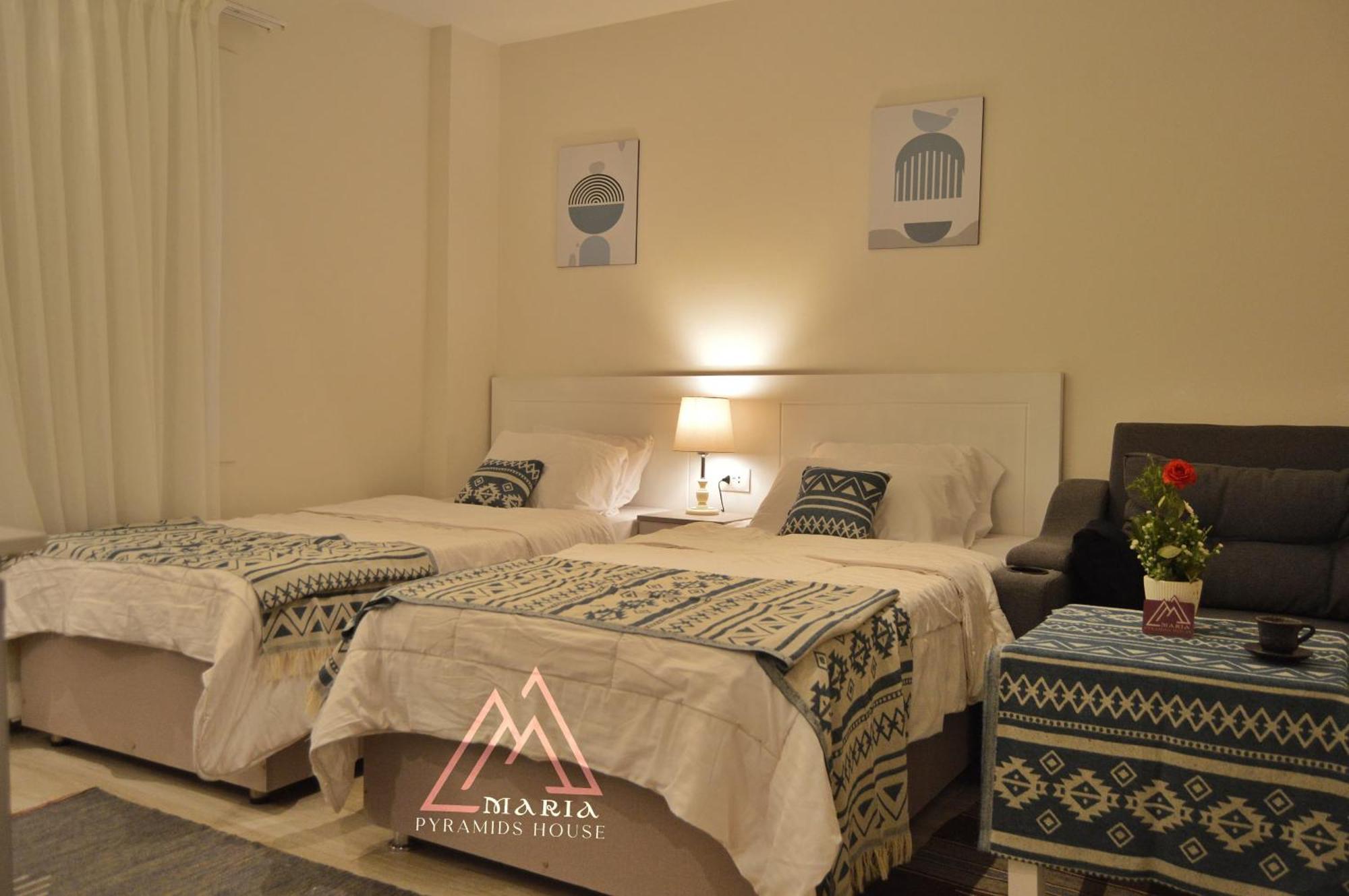 Hotel Maria Pyramids House à Kafret el-Gabal Extérieur photo